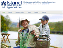 Tablet Screenshot of islandhomemedical.com